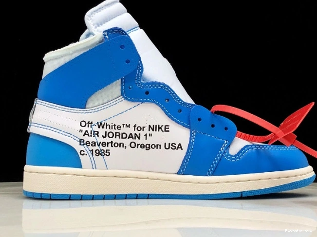 Blue AQ0818-148 1 UNC Air Off-White Powder Jordan 0617